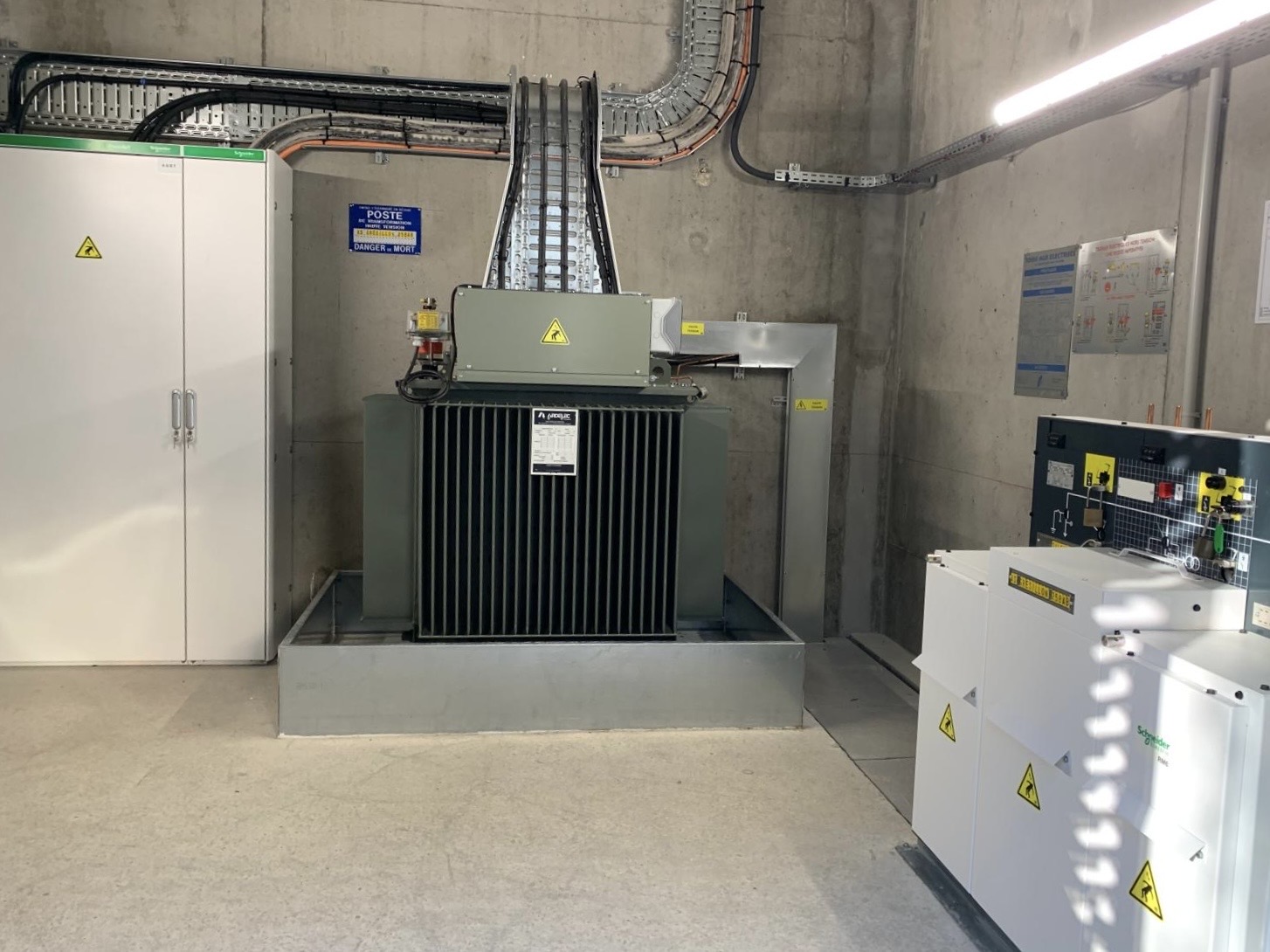 Réalisation de centrales